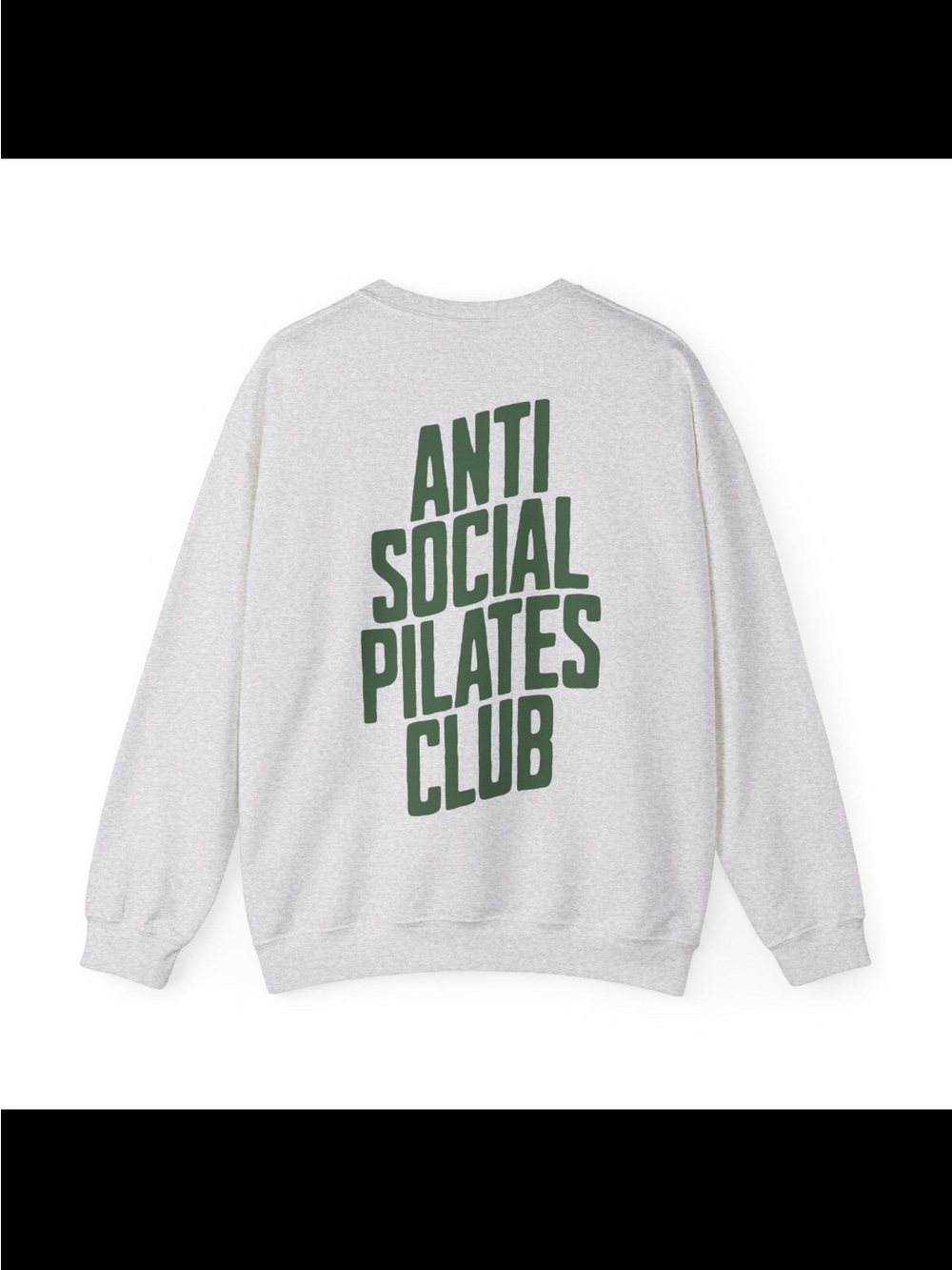 Crewneck Sweater in Light Grey